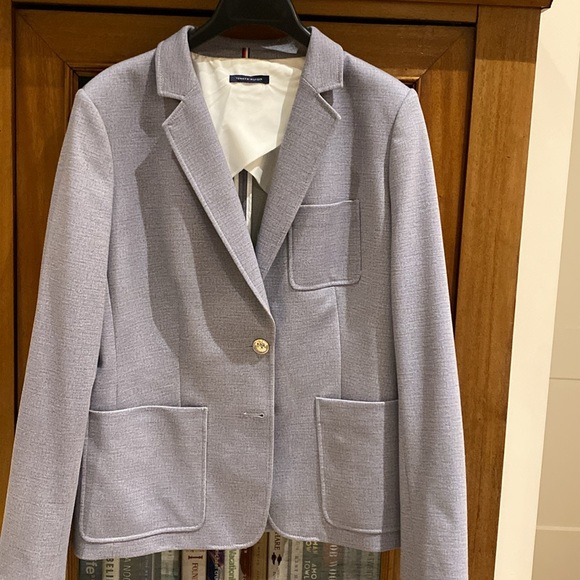 Tommy Hilfiger blazer light blue size L - Picture 2 of 7